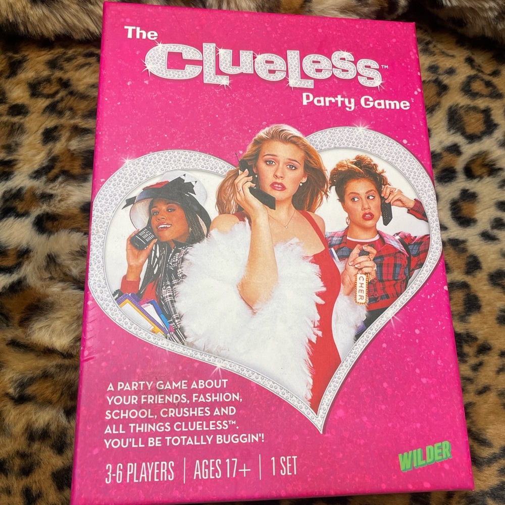 Clueless Party Game Complete 90s Movie Board Game Set
